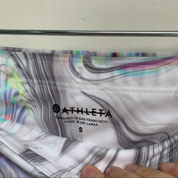 New Athleta Contender Opal Capri Powerlift Sz S & L - Picture 7 of 10